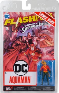 DC McFarlane DC Page Punchers Aquaman (Flashpoint)