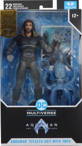 DC Multiverse Aquaman Stealth Suit with Topo (Gold Label - The Lost Kingdom)
