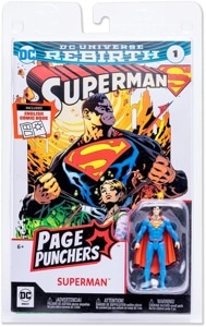DC McFarlane DC Page Punchers Superman (Rebirth)