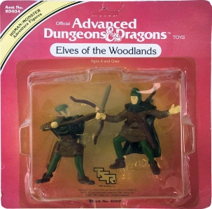 Dungeons Dragons LJN Vintage Elves of the Woodlands