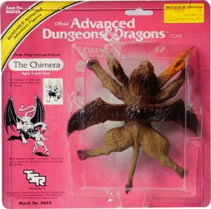 Dungeons Dragons LJN Vintage The Chimera