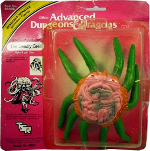 Dungeons Dragons LJN Vintage The Deadly Grell