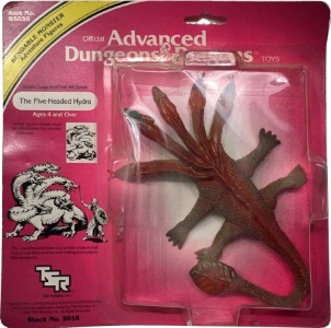 Dungeons Dragons LJN Vintage The Five-Headed Hydra