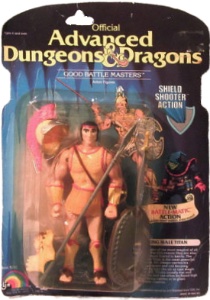 Dungeons Dragons LJN Vintage Young Male Titan (Shield Shooter)