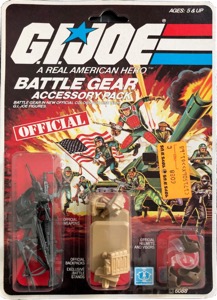 G.I. Joe A Real American Hero Battle Gear Accessory Pack