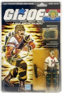 G.I. Joe A Real American Hero Bazooka (Missile Specialist v2) - Tiger Force