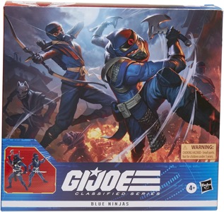 G.I. Joe 6" Classified Series Blue Ninjas 2 Pack