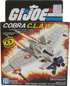 G.I. Joe A Real American Hero C.L.A.W. (Covert Light Aerial Weapon)