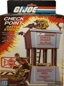 G.I. Joe A Real American Hero Check Point (Battle Station)