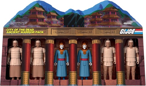 G.I. Joe Super7 ReAction City of the Dead Ancient Warrior Pack