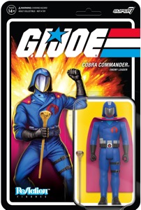 G.I. Joe Super7 ReAction Cobra Commander (Cape & Scepter)