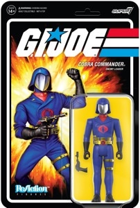 G.I. Joe Super7 ReAction Cobra Commander (Toy Colors)