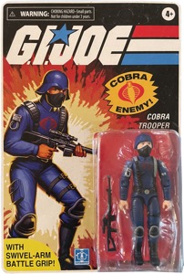 G.I. Joe 3.75" Retro Collection Cobra Trooper (O-Ring HasLab)