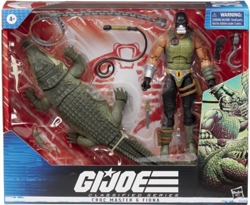G.I. Joe 6" Classified Series Croc Master & Fiona