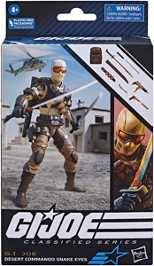 G.I. Joe 6" Classified Series Desert Commando Snake Eyes