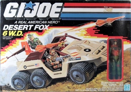 G.I. Joe A Real American Hero Desert Fox 6 W.D.
