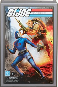 G.I. Joe 3.75" Retro Collection Duke vs Cobra Commander (O-Ring)