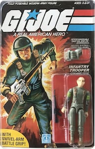 G.I. Joe A Real American Hero Grunt (Infantry Trooper) - Swivel