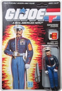 G.I. Joe A Real American Hero Gung-Ho (Marine Dress Blues)