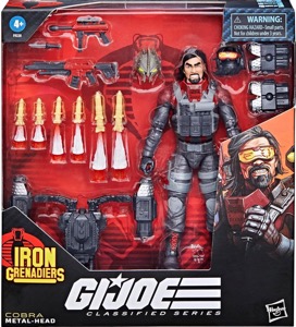 G.I. Joe 6" Classified Series Metal-Head (Iron Grenadier)