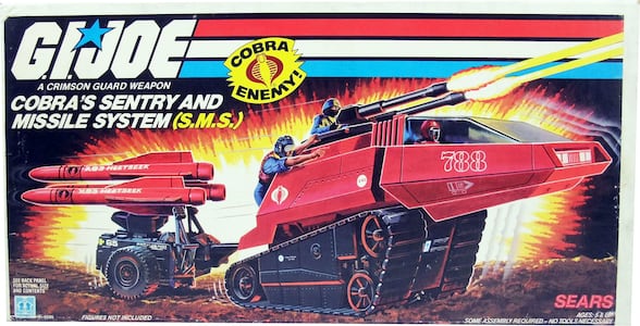 G.I. Joe A Real American Hero S.M.S. (Sentry and Missile System)