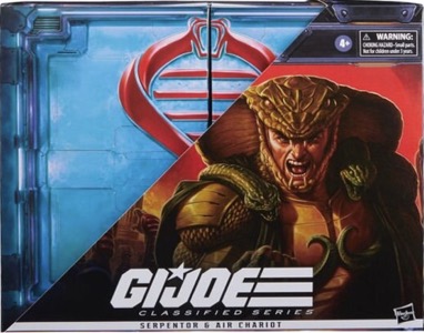 G.I. Joe 6" Classified Series Serpentor and Air Chariot