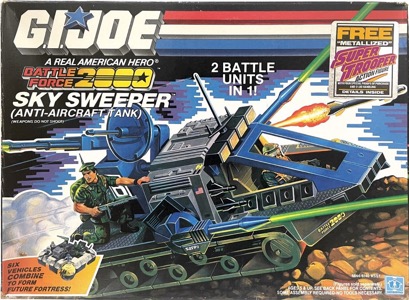 G.I. Joe A Real American Hero Sky Sweeper (Anti-Aircraft Tank)