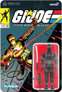 G.I. Joe Super7 ReAction Snake Eyes (Comic V.2)