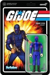 G.I. Joe Super7 ReAction Snake Eyes (RAH)
