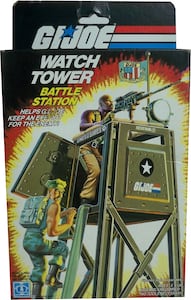 G.I. Joe A Real American Hero Watch Tower (Battle Station)