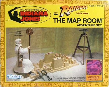 Indiana Jones Kenner Vintage The Map Room