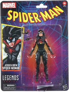 Marvel Legends Spider Man: Retro Collection Jessica Drew Spider-Woman (Retro)