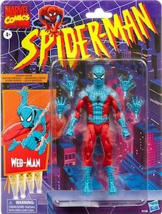 Marvel Legends Spider Man: Retro Collection Web-Man (Retro)