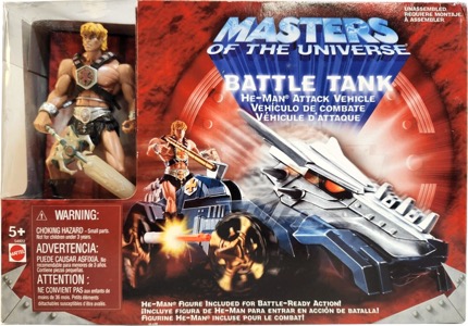 Masters of the Universe Mattel 200x Battle Tank
