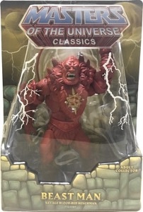 Masters of the Universe Mattel Classics Beast Man (Red)