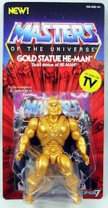 Masters of the Universe Super7 He-Man (Gold Statue) (Vintage)
