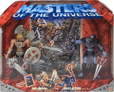 Masters of the Universe Mattel 200x He-Man vs Skeletor Gift Set