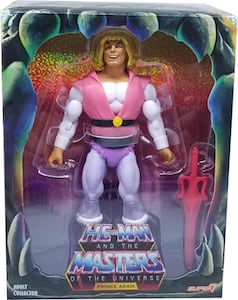 Masters of the Universe Super7 Prince Adam (Laughing) (Club Grayskull)