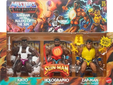 Masters of the Universe Origins Rulers of the Sun 3 Pack