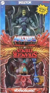 Masters of the Universe Origins Skeletor & Demogorgon (Stranger Things)