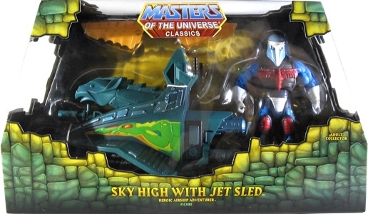 Masters of the Universe Mattel Classics Sky High with Jet Sled