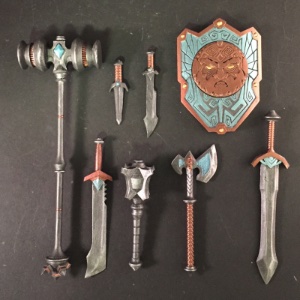 Mythic Legions Mythic Legions Dwarf Weapons