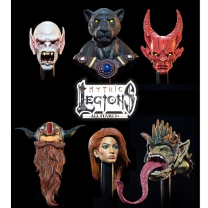 Mythic Legions Mythic Legions Heads Pack 1