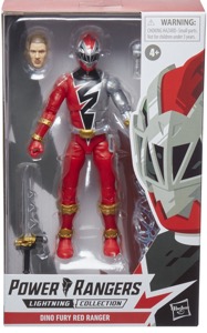 Power Rangers Lightning Dino Fury Red Ranger