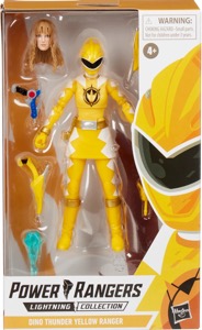 Power Rangers Lightning Dino Thunder Yellow Ranger