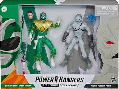 Power Rangers Lightning Green Ranger vs Putty Patrol