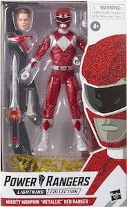 Power Rangers Lightning Mighty Morphin Red Ranger (Metallic)