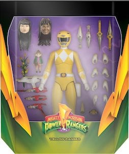 Power Rangers Super7 Mighty Morphin Yellow Ranger