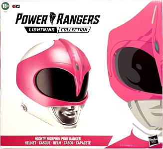 Power Rangers Lightning Pink Ranger Helmet