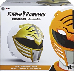 Power Rangers Lightning White Ranger Helmet